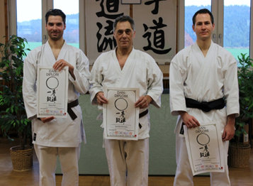 Prüfung zum 1. Dan Wado-Ryu Karate-Do